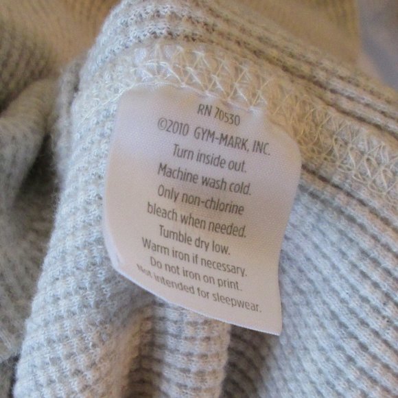 Gymboree Boys Wolf Print Long Sleeve Tee Size 7, 100% Cotton Textured Ma… - Picture 4 of 4